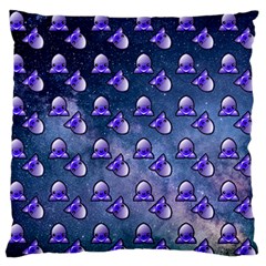 Kawaii Space Rocket Pattern Standard Flano Cushion Case (one Side) by snowwhitegirl