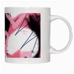 Heart Abstract White Mugs Right