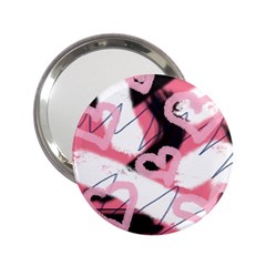 Heart Abstract 2.25  Handbag Mirrors