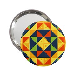 Background Geometric Color Plaid 2 25  Handbag Mirrors by Mariart