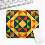 Background Geometric Color Plaid Large Mousepads Front