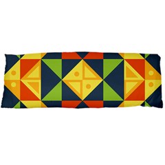 Background Geometric Color Plaid Body Pillow Case Dakimakura (two Sides) by Mariart