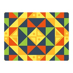 Background Geometric Color Plaid Double Sided Flano Blanket (mini)  by Mariart