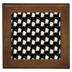 Beanie Boy Pattern Framed Tiles by snowwhitegirl