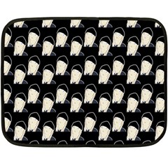 Beanie Boy Pattern Fleece Blanket (mini) by snowwhitegirl