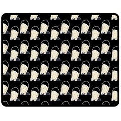 Beanie Boy Pattern Fleece Blanket (medium)  by snowwhitegirl