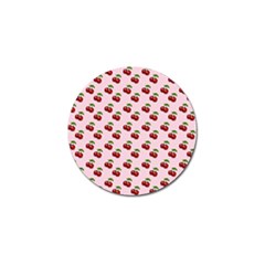 Retro Pink Cherries Golf Ball Marker (10 Pack) by snowwhitegirl