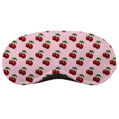 Retro Pink Cherries Sleeping Mask by snowwhitegirl