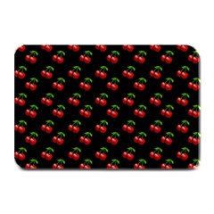 Retro Black Cherries Plate Mats by snowwhitegirl