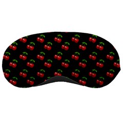 Retro Black Cherries Sleeping Mask by snowwhitegirl