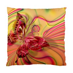 Arrangement Butterfly Pink Standard Cushion Case (two Sides)