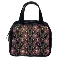 Abstract Pattern Green Classic Handbag (one Side)