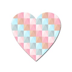 Background Pastel Heart Magnet by HermanTelo