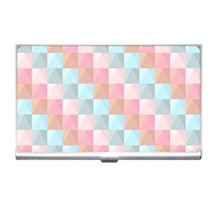 Background Pastel Business Card Holder