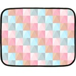 Background Pastel Double Sided Fleece Blanket (Mini)  35 x27  Blanket Front