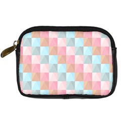 Background Pastel Digital Camera Leather Case by HermanTelo