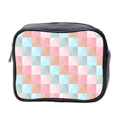 Background Pastel Mini Toiletries Bag (two Sides)