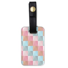 Background Pastel Luggage Tag (one Side) by HermanTelo