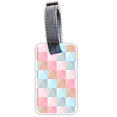 Background Pastel Luggage Tag (two Sides) by HermanTelo