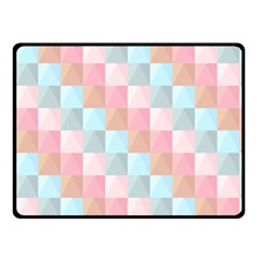 Background Pastel Double Sided Fleece Blanket (small) 