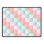 Background Pastel Double Sided Fleece Blanket (Small)  45 x34  Blanket Back