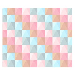 Background Pastel Double Sided Flano Blanket (small)  by HermanTelo