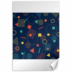 Background Geometric Canvas 24  X 36  by HermanTelo