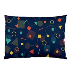 Background Geometric Pillow Case (two Sides) by HermanTelo