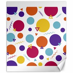 Background Polka Dot Canvas 20  X 24 