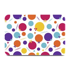 Background Polka Dot Plate Mats