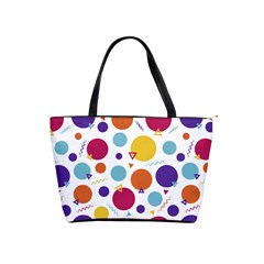 Background Polka Dot Classic Shoulder Handbag by HermanTelo