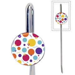 Background Polka Dot Book Mark