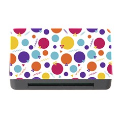 Background Polka Dot Memory Card Reader With Cf by HermanTelo