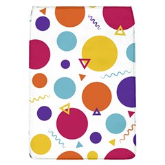 Background Polka Dot Removable Flap Cover (l)