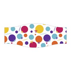 Background Polka Dot Stretchable Headband by HermanTelo