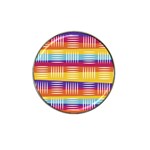 Background Line Rainbow Hat Clip Ball Marker (4 pack) Front