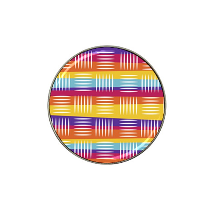 Background Line Rainbow Hat Clip Ball Marker (4 pack)