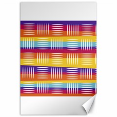 Background Line Rainbow Canvas 20  X 30 