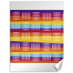 Background Line Rainbow Canvas 36  X 48 