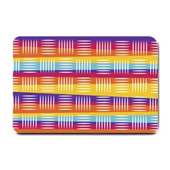 Background Line Rainbow Small Doormat 