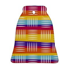 Background Line Rainbow Ornament (bell)