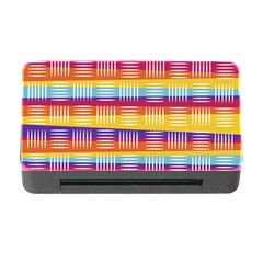 Background Line Rainbow Memory Card Reader With Cf