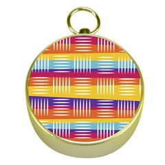 Background Line Rainbow Gold Compasses by HermanTelo