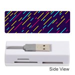 Background Lines Forms Memory Card Reader (Stick) Front