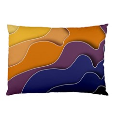 Autumn Waves Pillow Case