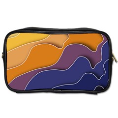 Autumn Waves Toiletries Bag (one Side)