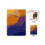 Autumn Waves Playing Cards (Mini) Back