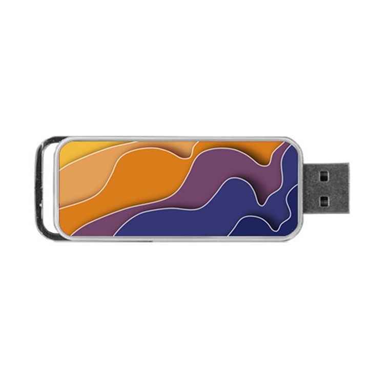 Autumn Waves Portable USB Flash (Two Sides)