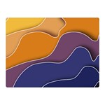 Autumn Waves Double Sided Flano Blanket (Mini)  35 x27  Blanket Front