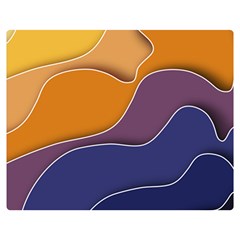 Autumn Waves Double Sided Flano Blanket (medium) 